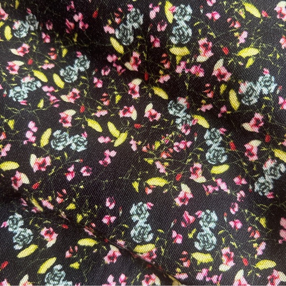 Banana Republic Floral Denim(ish) Dress - Size 6 TALL - Picture 3 of 3